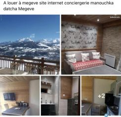 cliquez ici pour agrandir les photos de cette location à megeve